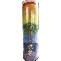 Présentation Bougie Chakra 100 Heures, Yogi 