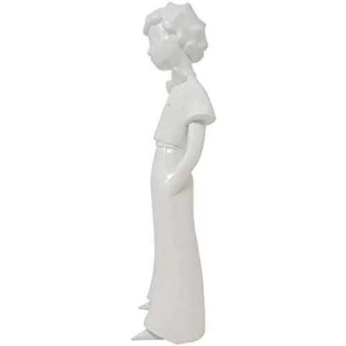 Zoom sur NEAMEDIA Figurine Petit Prince Sculpture Décorative Blanc