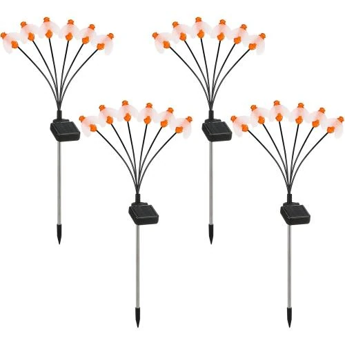 Détail de Lampes Solaires Neoglint, 4 Lucioles LED Extérieur