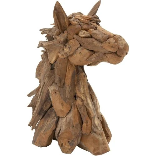 Déco Tête de Cheval Teck, Décoration Intérieure Élégante - Vue principale