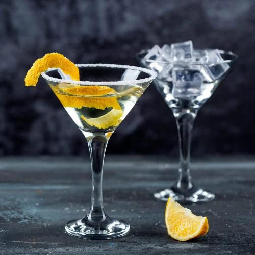 Détail de Verres à Martini Premium Volarium, Lot 4, Sans Plomb