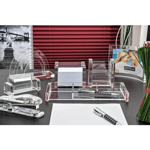 Zoom sur Cadre photo acrylique transparent, fermeture magnétique Wedo
