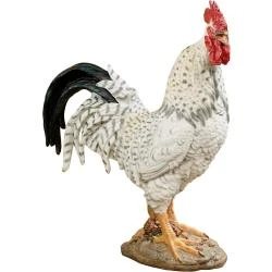 Sculpture Coq Sauvage, Statue Poulet, Décoration Cuisine