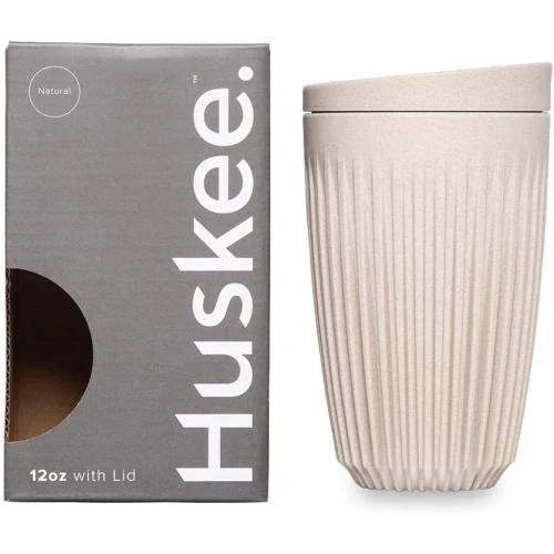 HUSKEE HuskeeCup Tasse café, thé, couvercle, couleur naturelle - Vue principale