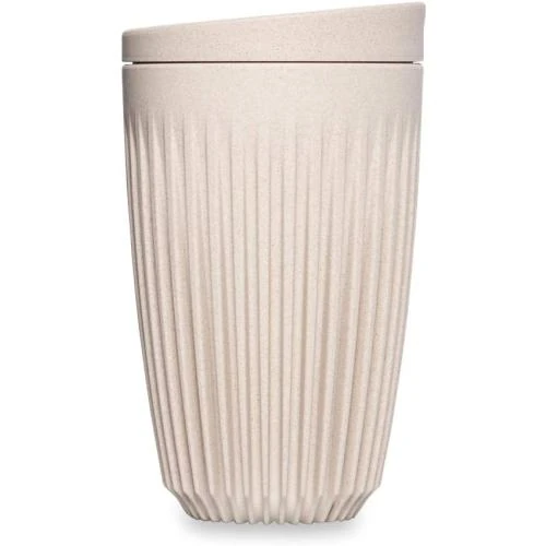 Détail de HUSKEE HuskeeCup Tasse café, thé, couvercle, couleur naturelle