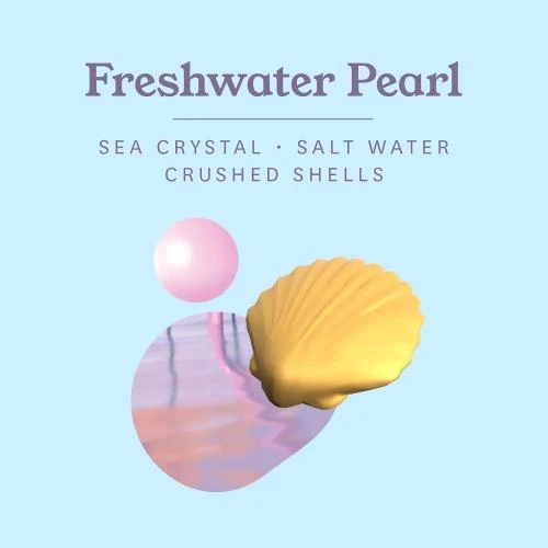 Zoom sur Bougie parfumée luxe OTHERLAND, perles d'eau douce, frais
