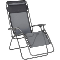 Fauteuil Relax Zero Gravité Lafuma Mobilier, Gris