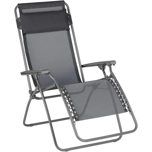 Fauteuil Relax Zero Gravité Lafuma Mobilier, Gris - Vue principale