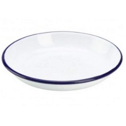 Assiette à pâtes, riz en émail, Genware, 18 cm - Vue principale