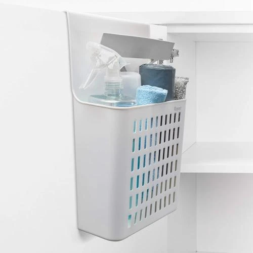 Détail de Cintre Multifonctionnel Rayen, Blanc, Portes Armoires