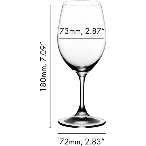 Zoom sur RIEDEL Verres Vin Blanc 6408 05, Design Élégant