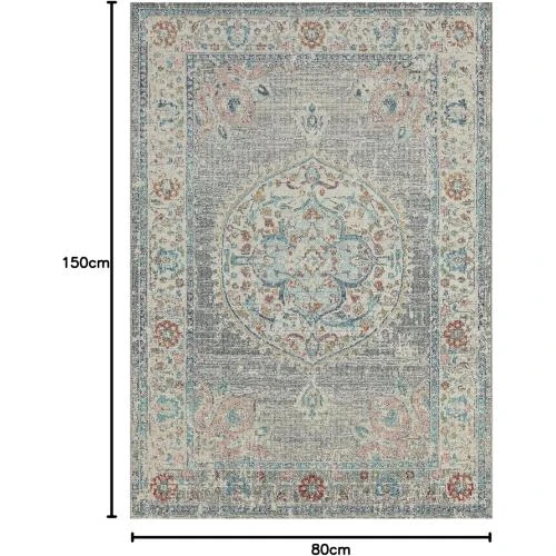 Détail de Tapis Palma The Carpet, Gris Oriental, Résistant Intempéries, UV