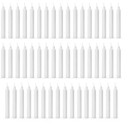 Bougies bâtons AuraDecor, 50 pièces, guérison, chakras, rituels