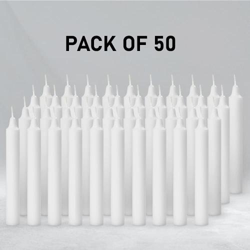 Présentation de Bougies bâtons AuraDecor, 50 pièces, guérison, chakras, rituels en situation