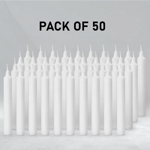 Détail de Bougies bâtons AuraDecor, 50 pièces, guérison, chakras, rituels
