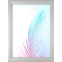 Présentation Cadre Photo Argent Matt Duisburger-Rahmen24 Bois MDF