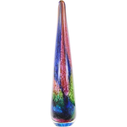 Zoom sur Sculpture verre soufflé goutte d'eau Luxury Lane décoration
