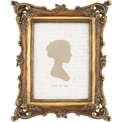 Cadre photo vintage antique, design élégant, décoration murale