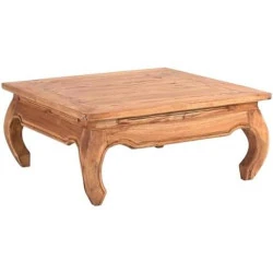 Table Opium East - Robuste et Élégante en Acajou Massif