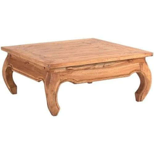 Table Opium East - Robuste et Élégante en Acajou Massif - Vue principale