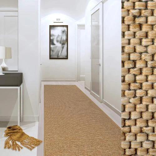 Zoom sur Tapis Moderne Sisal Durable, Qualité Supérieure, Naturel