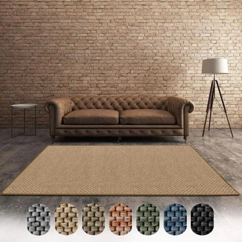 Détail de Tapis Moderne Sisal Durable, Qualité Supérieure, Naturel
