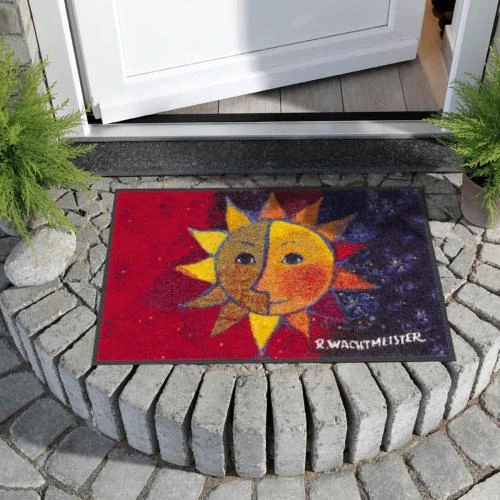 Détail de Tapis Soleil Salonloewe, décoration intérieure élégante