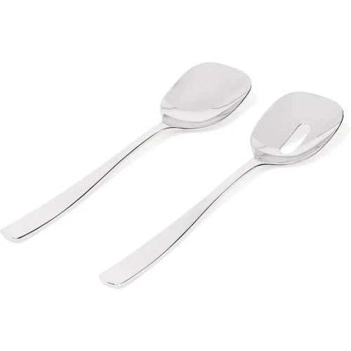 Couverts à Salade Alessi Ajm22, Acier Inoxydable Brillant - Vue principale