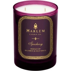 Bougie luxe Speakeasy Harlem Candle Company, double mèche