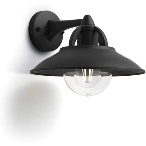 Applique murale extérieure Philips Lighting Cormorant, noire - Vue principale