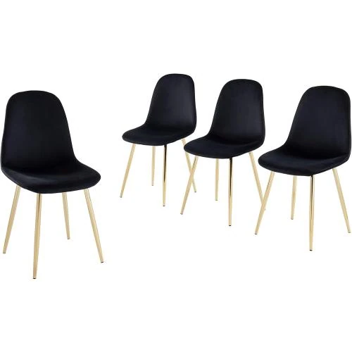 Chaises Lena Baita, Lot de 4, Design Élégant - Vue principale