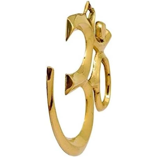 Détail de Sculpture murale OM laiton Ethnic Store-1, Vastu, Fengshui