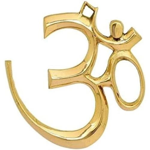 Sculpture murale OM laiton Ethnic Store-1, Vastu, Fengshui - Vue principale