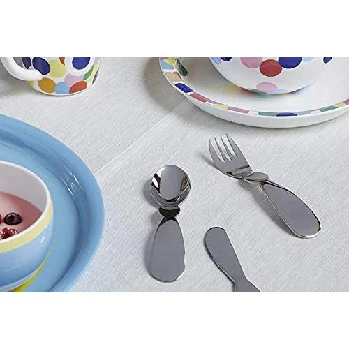 Détail de Alessi AM41S3 Service Couverts Enfant Acier Inoxydable Argent