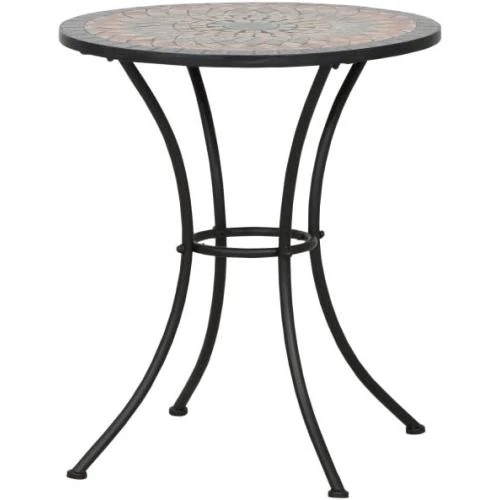 Table de Jardin Siena Garden Prato Acier Noir 60x60 - Vue principale