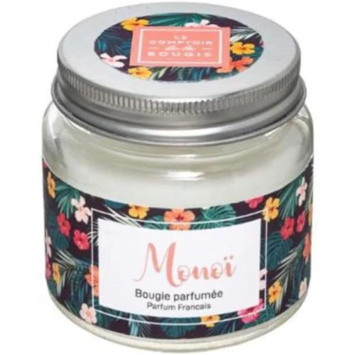 Bougie Parfumée Verre Bocal 65g Monoi Paris Prix - Vue principale