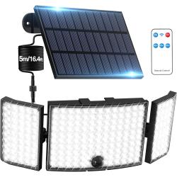 Présentation Lampe Solaire Exterieure 234 LED, Super Lumineux, IP65