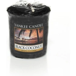 Bougie votive Noix de Coco Noir YANKEE CANDLE