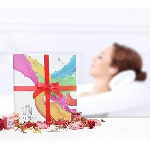 Zoom sur Coffret cadeau luxueux Bougies parfumées TheGiftbox