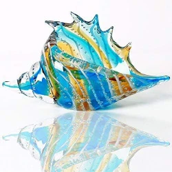 Figurines de Conque en Verre Soufflé à la Main - Décoration Maison