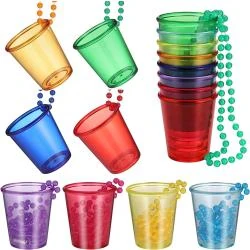 Verres à Shot Transparent, 16 Pcs, Team Bride, Fête