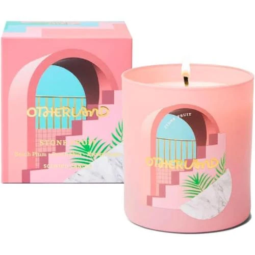 Otherland Bougie parfumée prune, aromathérapie luxe, végétalienne - Vue principale