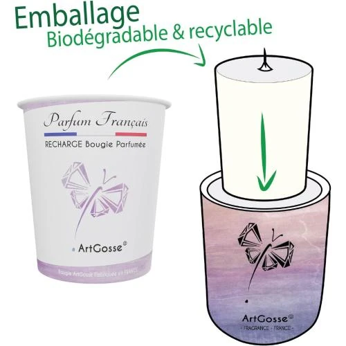 Détail de Recharge parfumée Monoi de Tahiti Artgosse 160ml