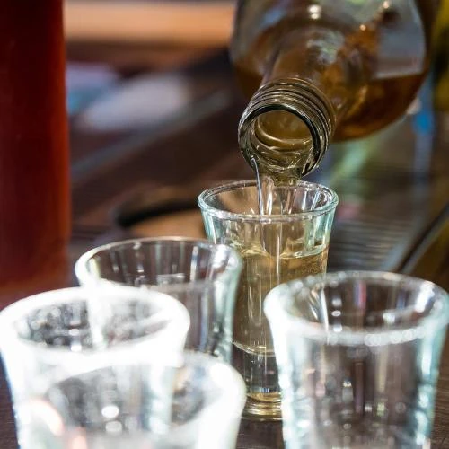 Zoom sur Verres digestif transparent, lot de 6, Relaxdays