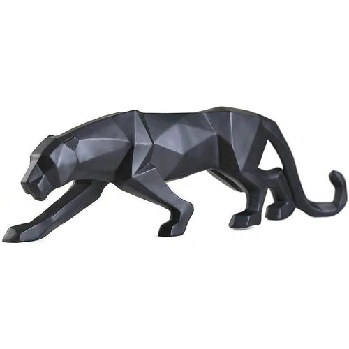 Fjwysangu Sculptures Animaux Abstraits Résine Noire - Vue principale