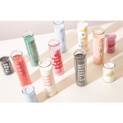 Présentation de Zoom sur Bougie parfumée artisanale Paddywax, Rose Pomelo, 141,7 g