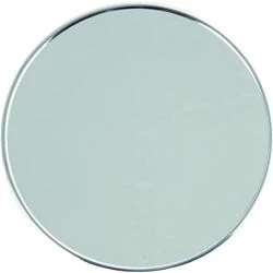 Miroir Rond Grossissant X5, Ventouse Acier Chrome