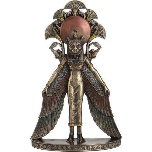 Statue Murale Sekhmet Déesse Guerrière Ailée Veronese Design - Vue principale