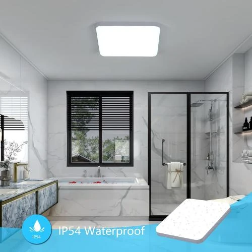 Détail de Plafonnier LED Toolight 32W, 3600LM, IP54, Moderne