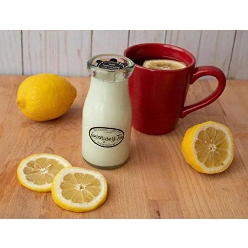 Détail de Bougie Parfumée Soja Cire Abeille Citronnelle 226g